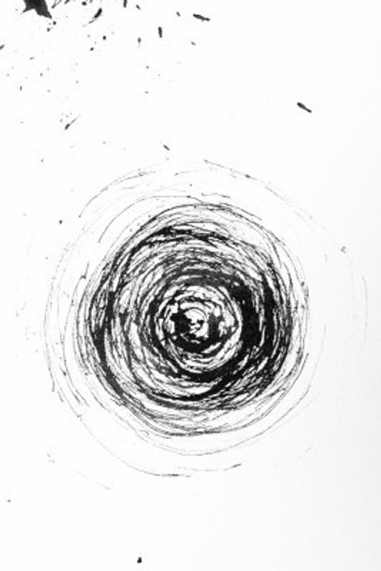 Abstract Black And White Artwork