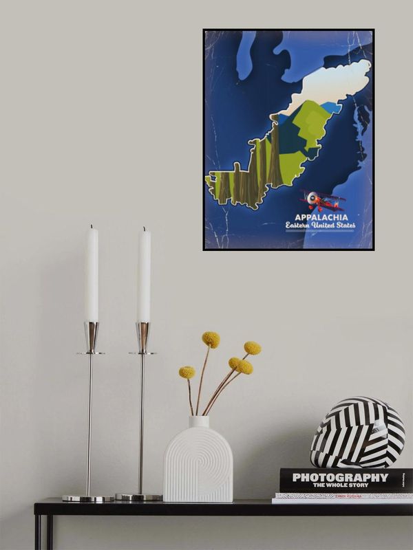 Appalachia USA Travel Poster