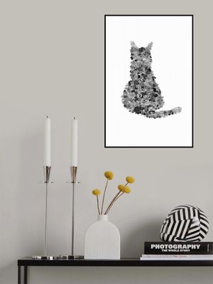 Flower Cat01 24x36
