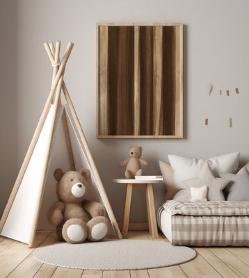 Brown and Beige Stripes