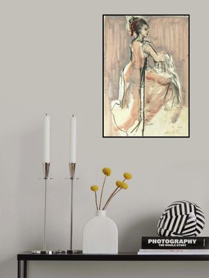 Woman Seated Elegantly