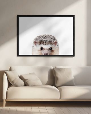 Peeking Hedgehog