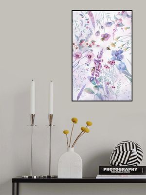 Stunning purple cottage flowers