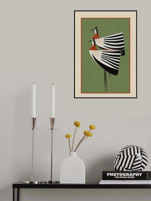 Striped Bird Pair