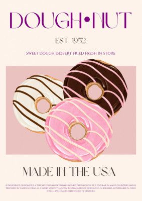 Doughnut Print