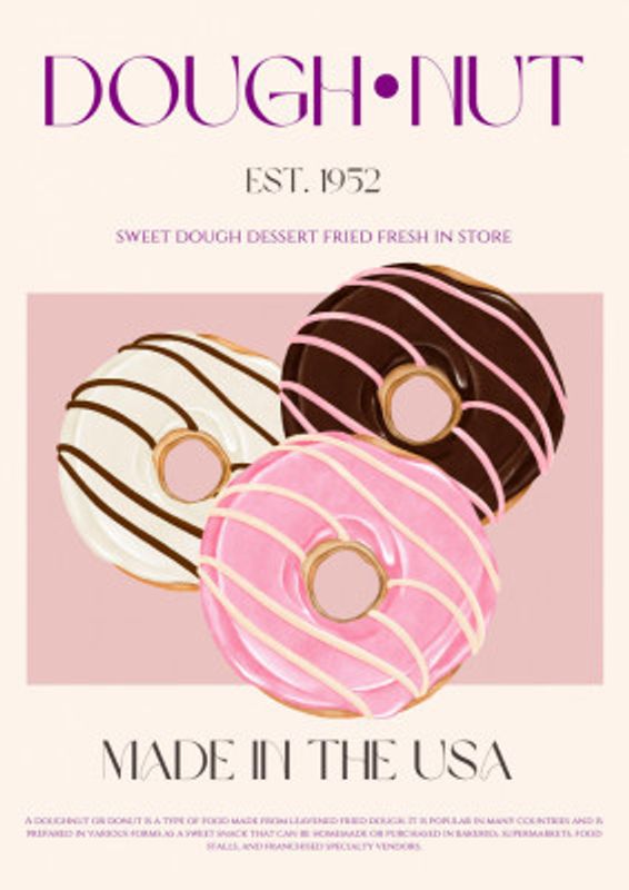 Doughnut Print