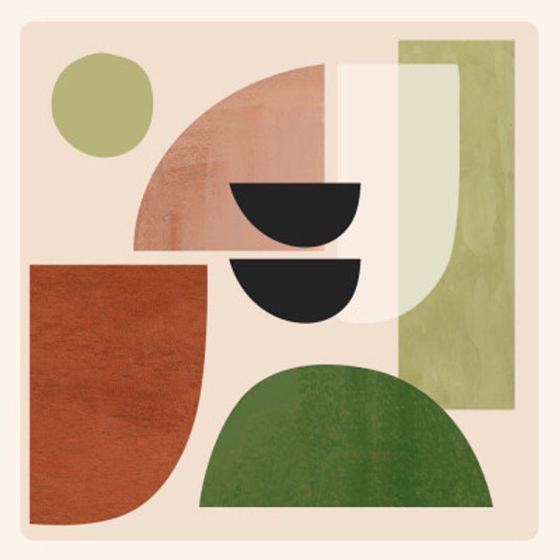 Modern Abstract Minimal Shapes