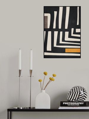 Geometric Patterns With Black And White Lines