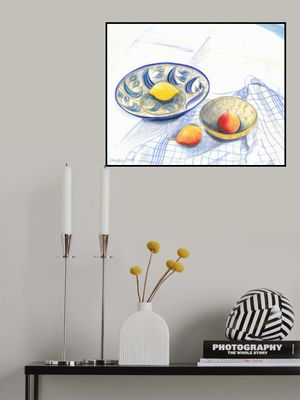 Still Life With Lemon and Pears