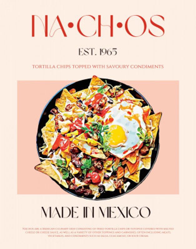 Colorful Mexican Nachos