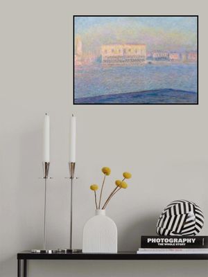 The Doge's Palace Seen From San Giorgio Maggiore (1908) By Claude Monet