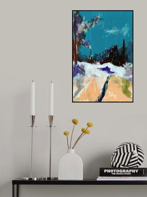 Winter Scene  In the Forest 1