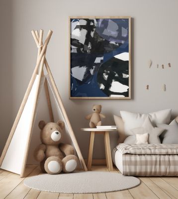 Dark Blue Beauty No3