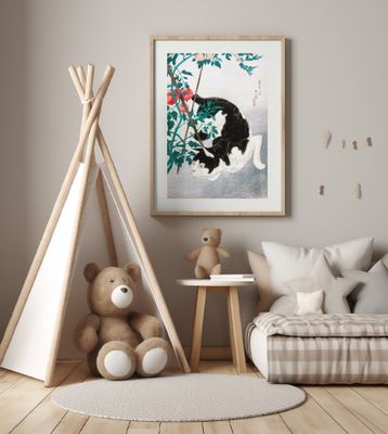 Cat With Tomato Plant (1931)