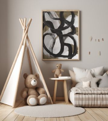 Abstract Brush Strokes 127X