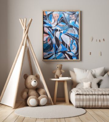 modern minimal painting