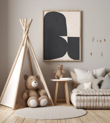 Black expressive form 14