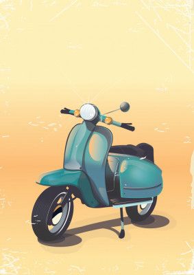 Vintage Scooter
