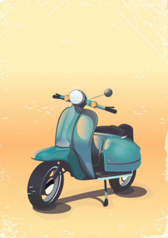 Vintage Scooter