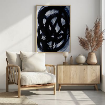 Dark Grey Tangle