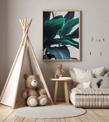 Elegance Of Tropical Leaves