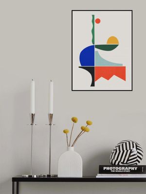 Colagem Abstrato E Geométrico 23