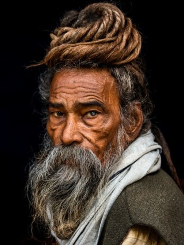 Portrait of a Sadhu...