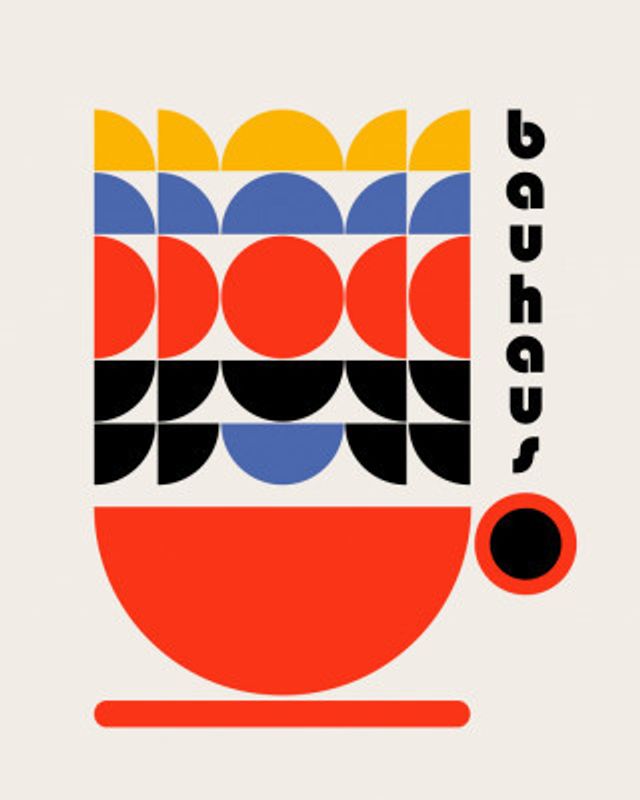Bauhaus Coffee 70s Decor