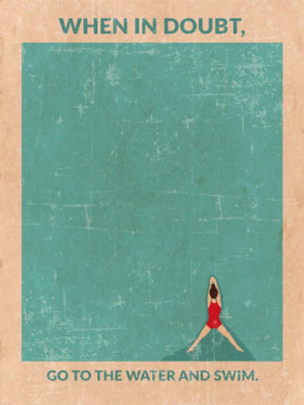 Open Water Standard Wall Art