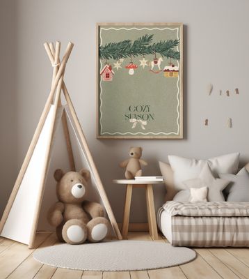 Toys on the Christmas tree