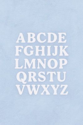Classic Alphabet Display