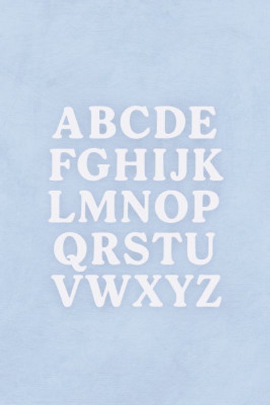 Classic Alphabet Display