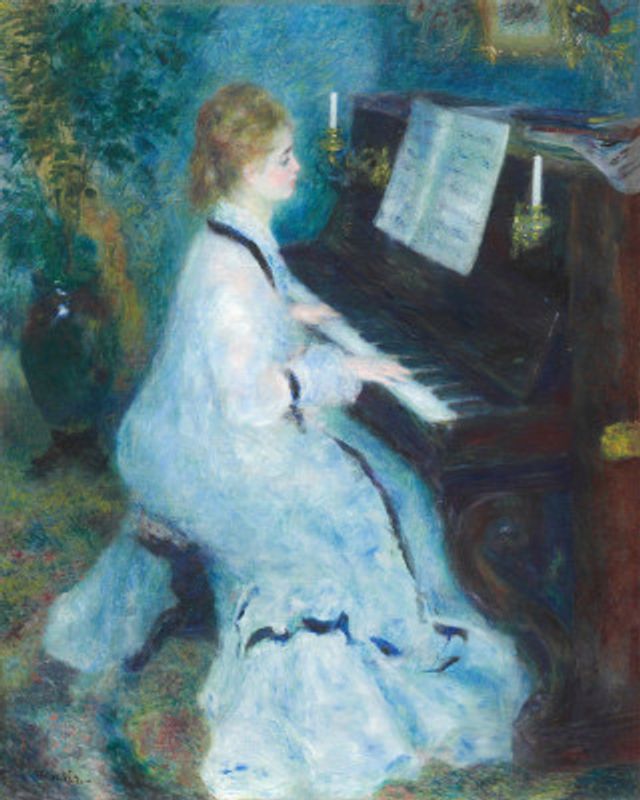 Woman At the Piano