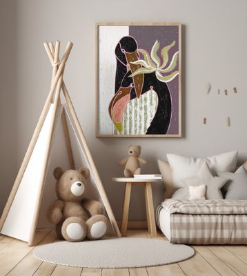 Flamingo Harp Duet II