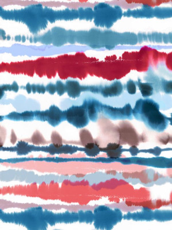 Soft Nautical Watercolor Lines