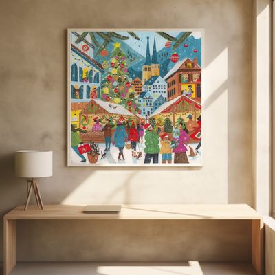 Christmas Market in Mountain Village