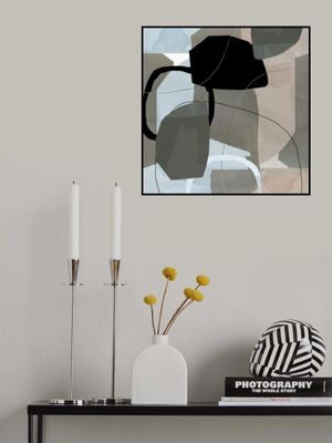 Neutral Shapes Abstract No 5