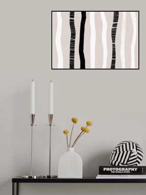vertical Black And White Stripes