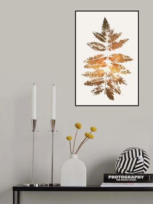 Oak Leaf Print (gold)
