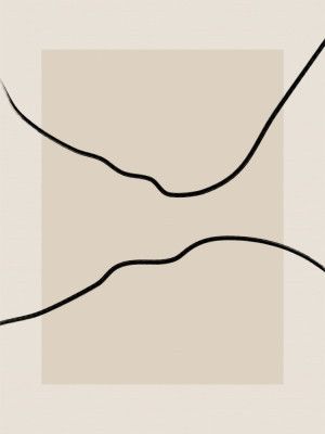 Soft Abstract Lines Art