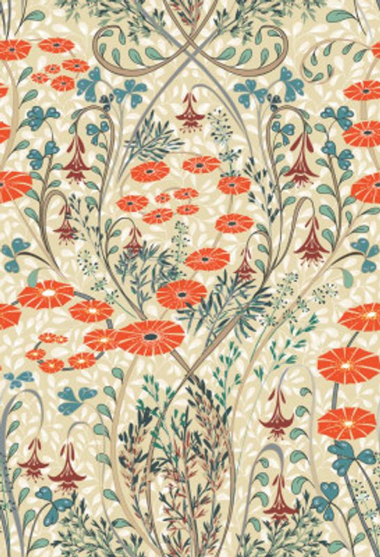 Meadow Scent Vintage Pattern