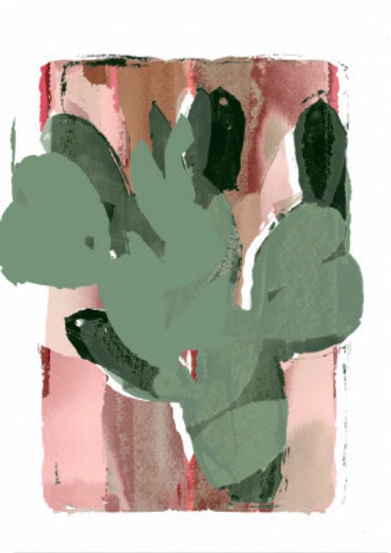 Cactus Green Pink 2