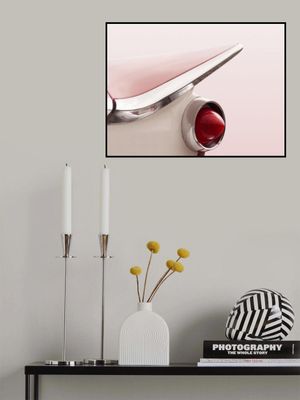 US classic car 1959 Electra tail fin abstract