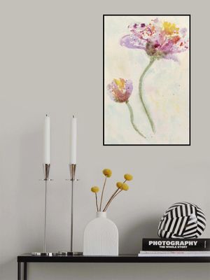 Cheerful Abstract Spring Flowers