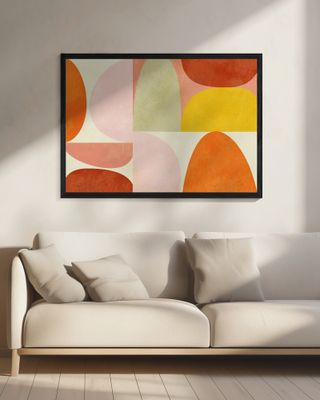 Warm Pastel Geometry