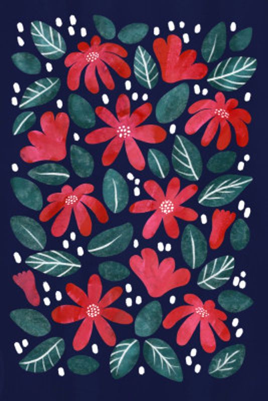 Red flowers I