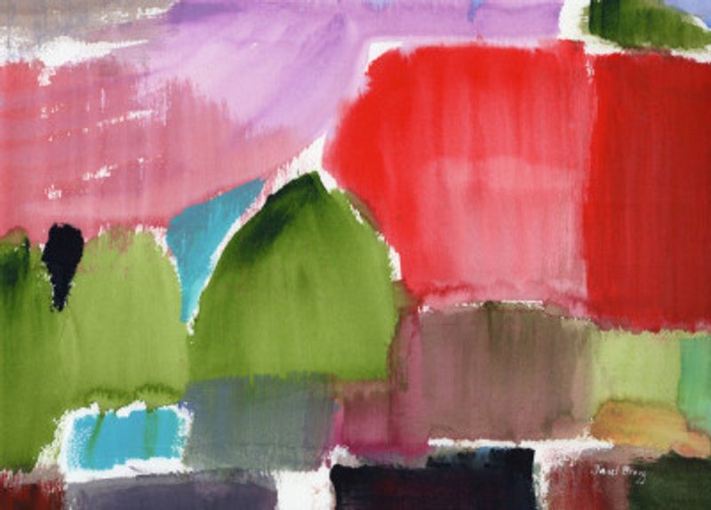 Abstract in Watercolor