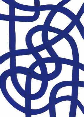 Composition In Blue 02