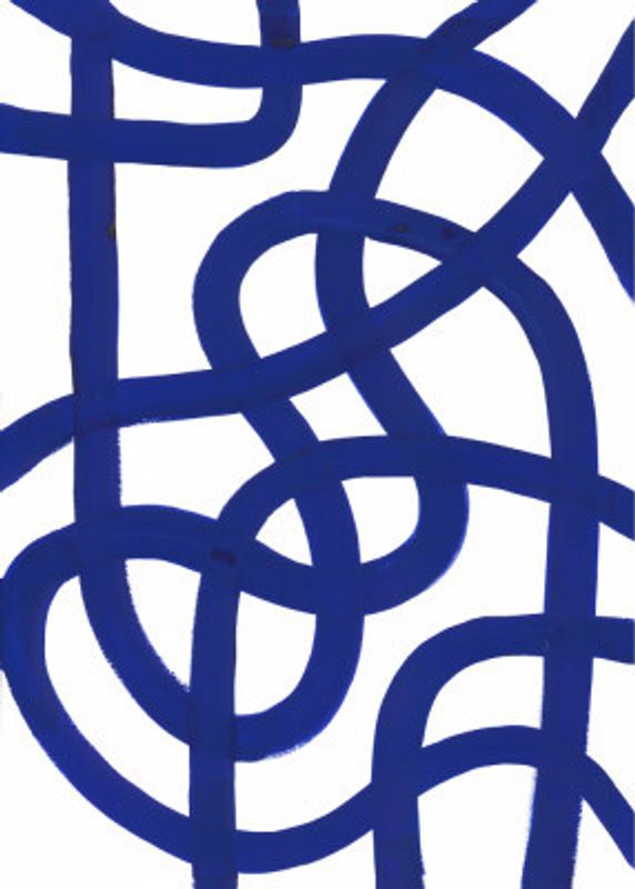 Composition In Blue 02