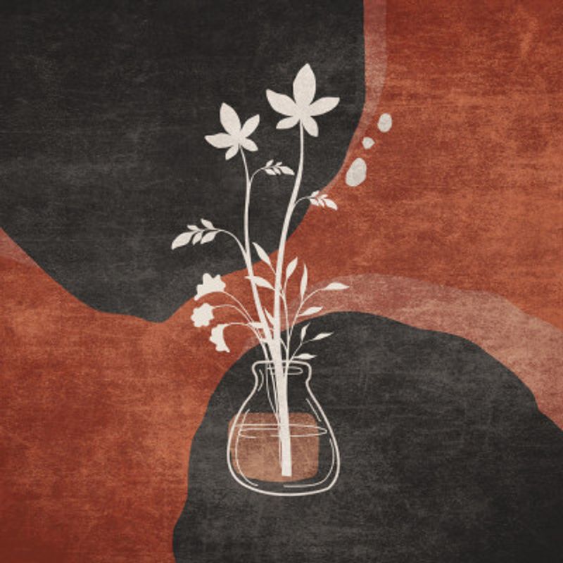 Turuncu Sulu Cicek03 Copy